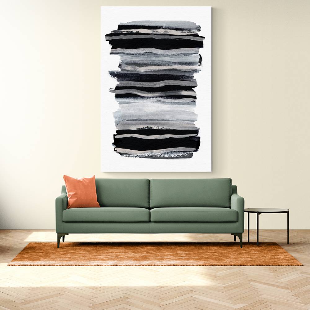 Abstract Brush Strokes 68 Wall Art