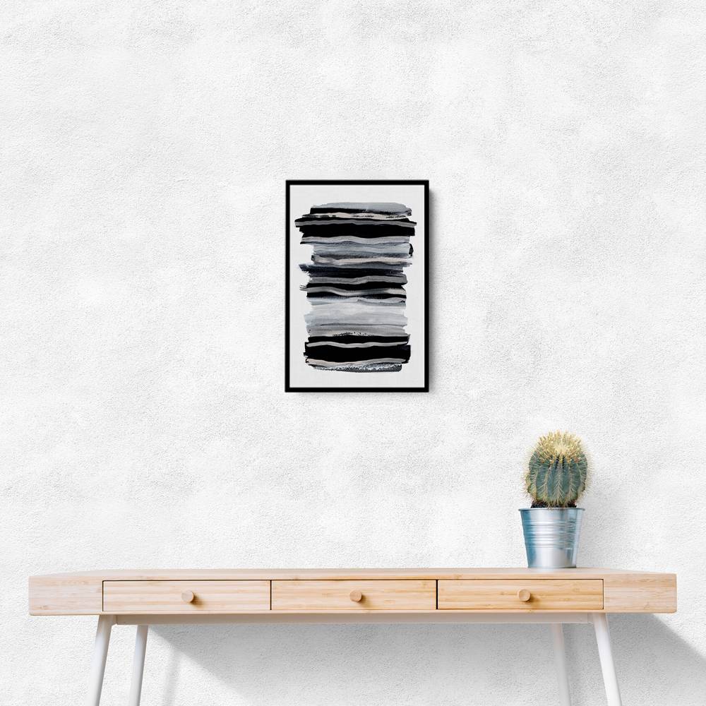 Abstract Brush Strokes 68 Wall Art