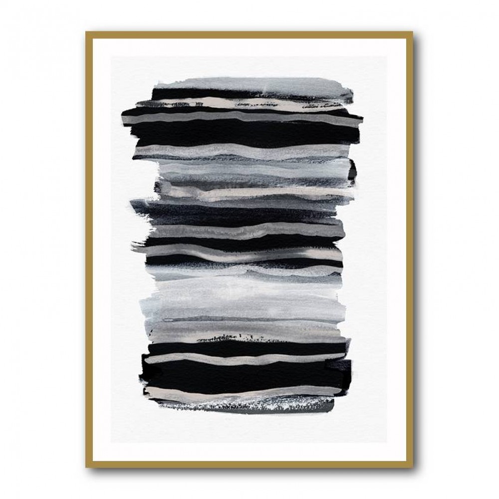 Abstract Brush Strokes 68 Wall Art