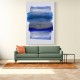 Abstract Brush Strokes 45Y Wall Art