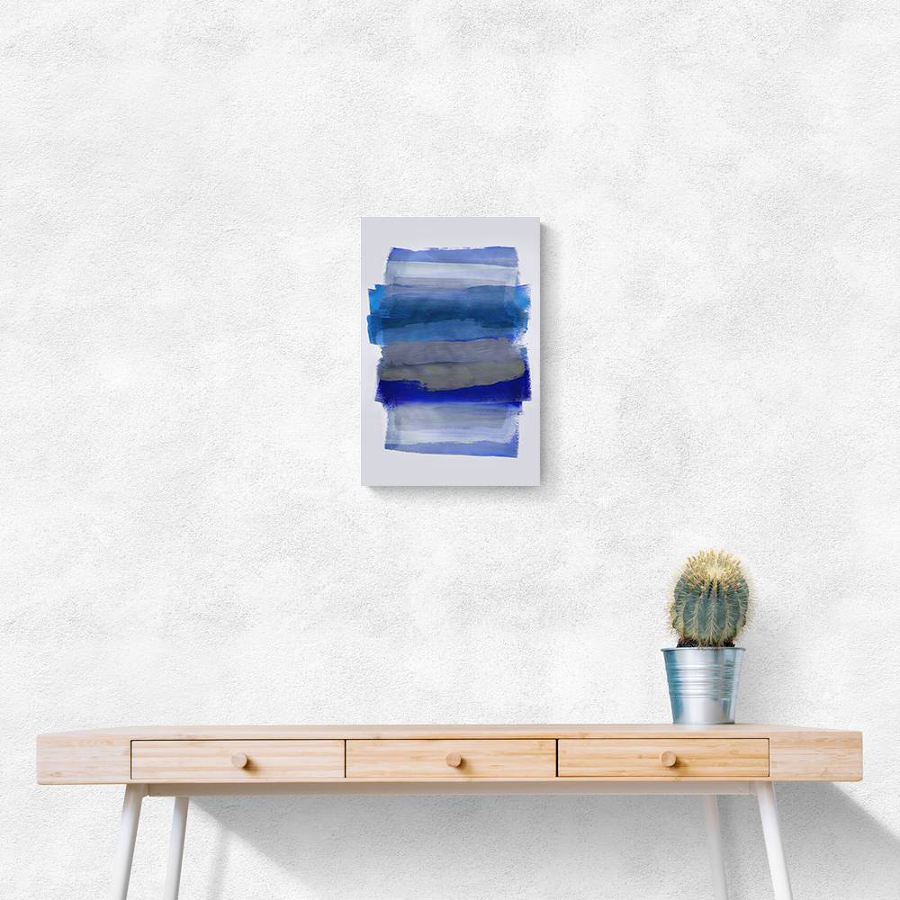 Abstract Brush Strokes 45Y Wall Art