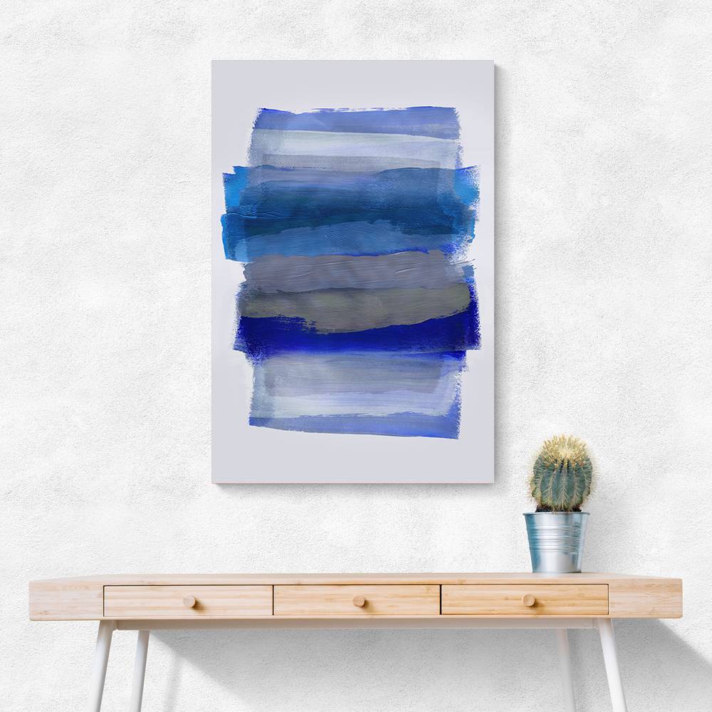 Abstract Brush Strokes 45Y Wall Art