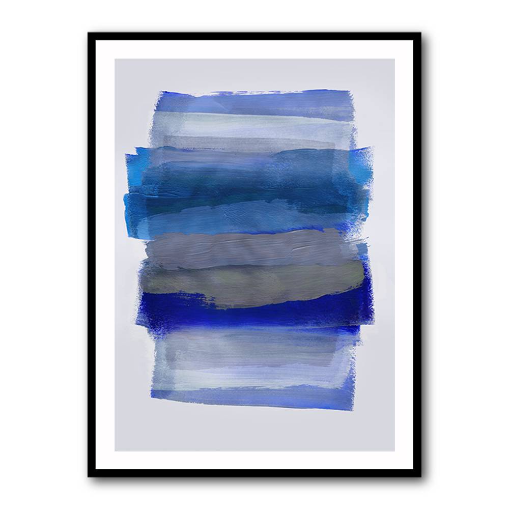 Abstract Brush Strokes 45Y Wall Art