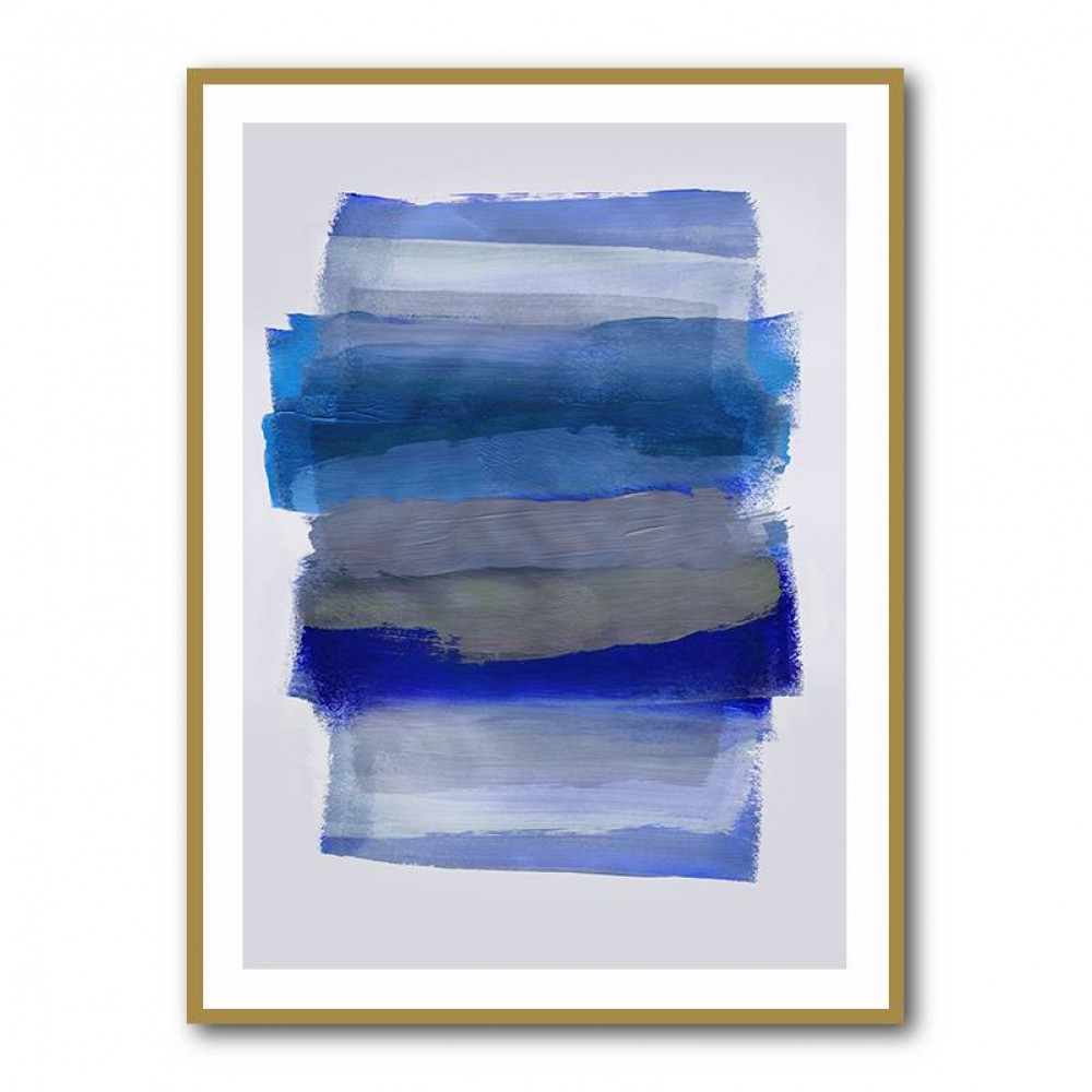 Abstract Brush Strokes 45Y Wall Art