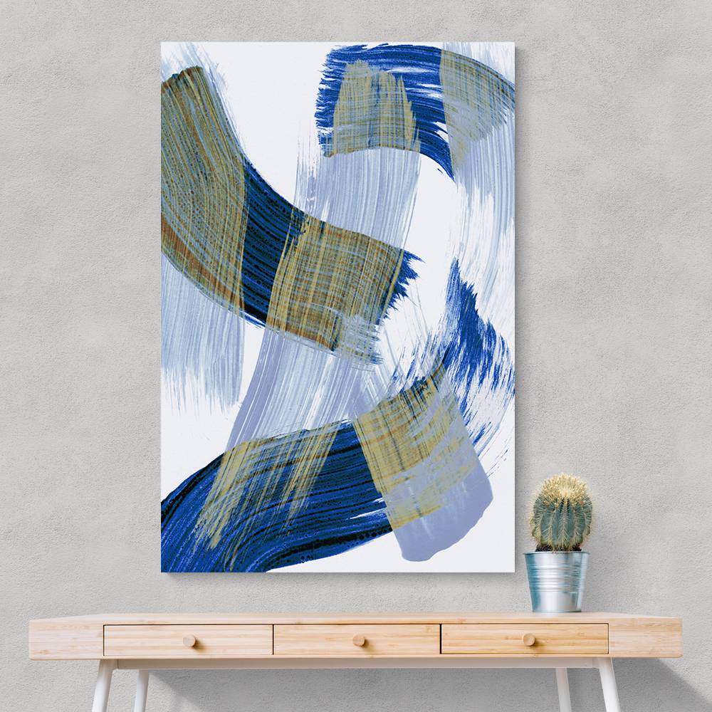 Abstract Brush Strokes 13 Wall Art