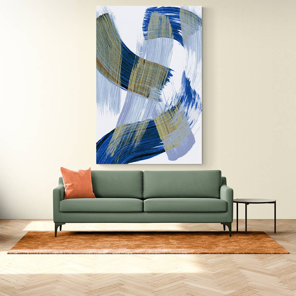 Abstract Brush Strokes 13 Wall Art