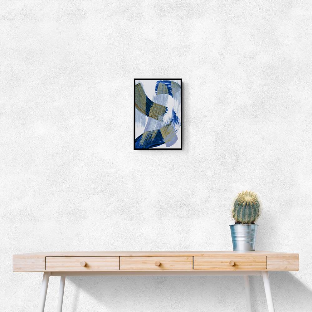 Abstract Brush Strokes 13 Wall Art