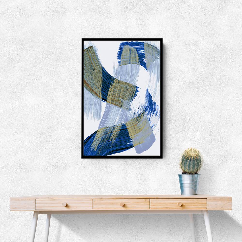 Abstract Brush Strokes 13 Wall Art