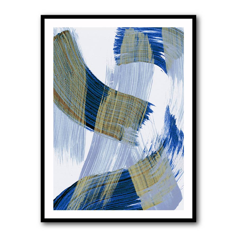 Abstract Brush Strokes 13 Wall Art