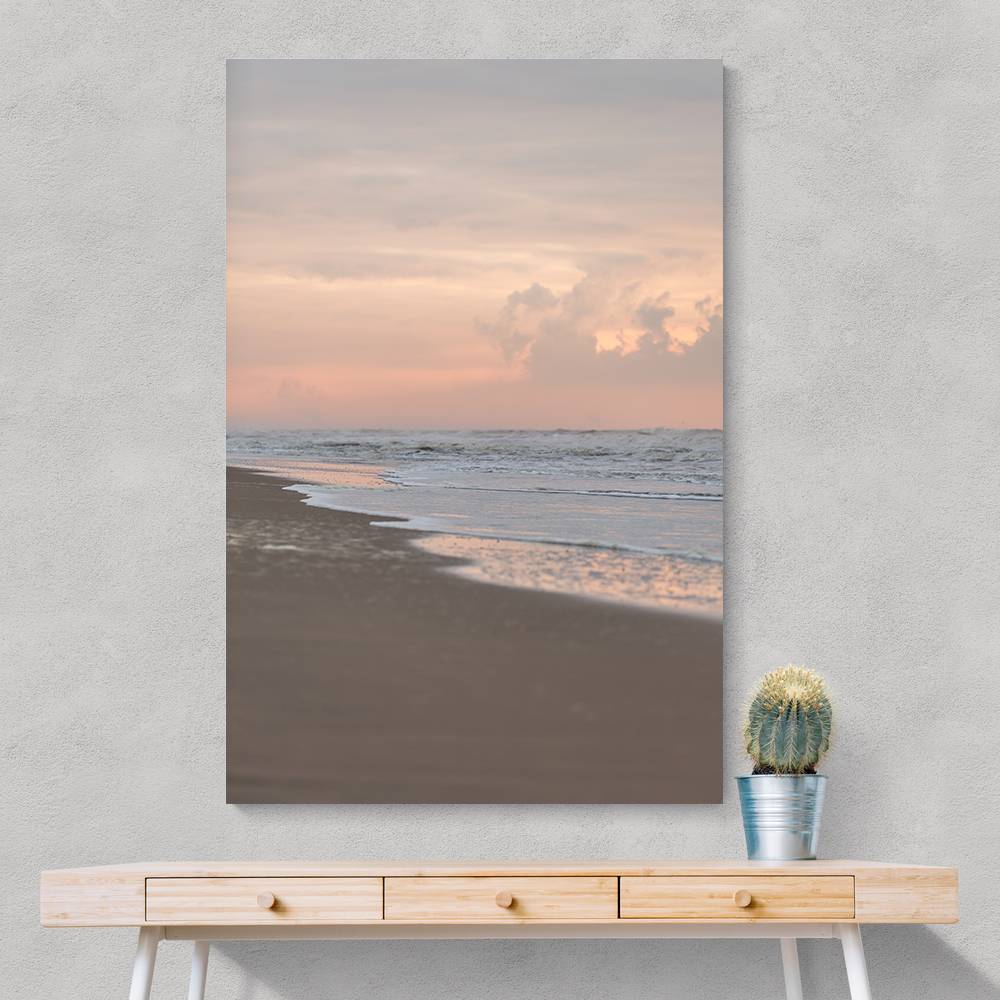 Sunset At The Beach Wall Art