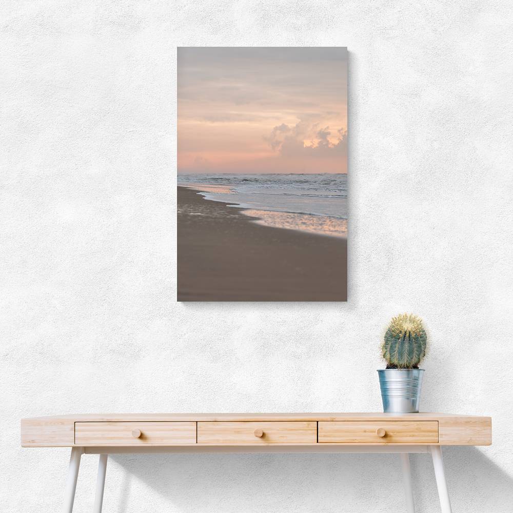 Sunset At The Beach Wall Art