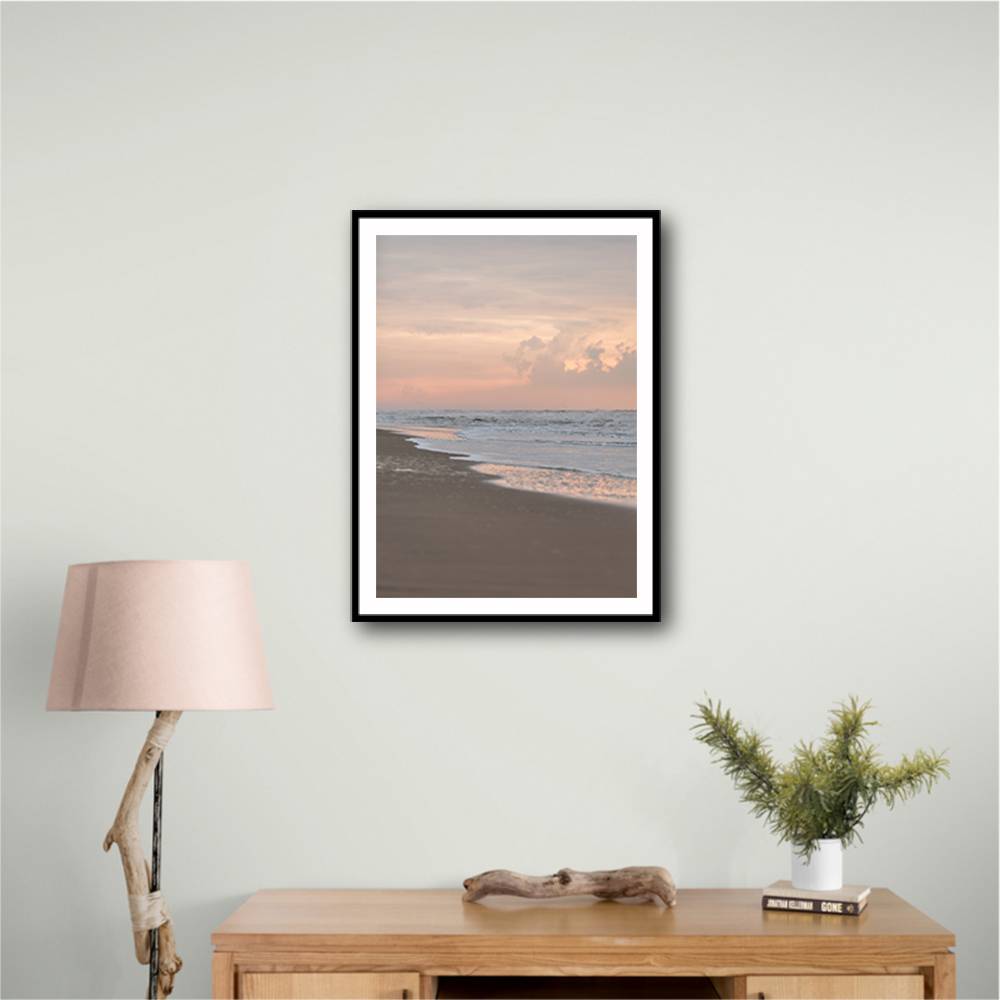 Sunset At The Beach Wall Art