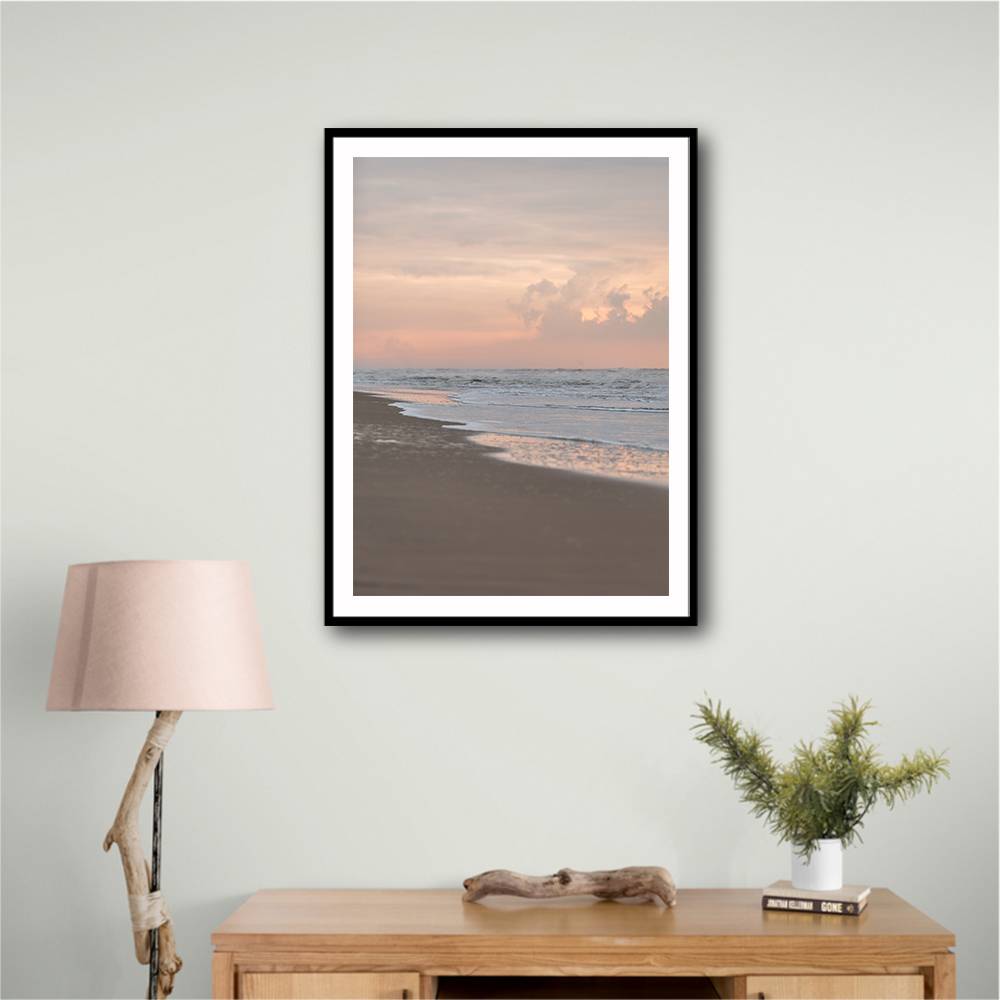 Sunset At The Beach Wall Art