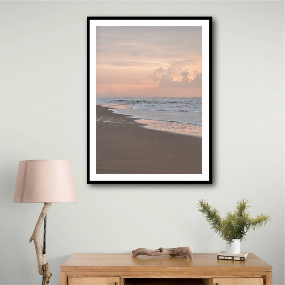 Sunset At The Beach Wall Art