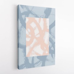 Abstract Brush Strokes 98A Wall Art