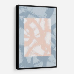 Abstract Brush Strokes 98A Wall Art