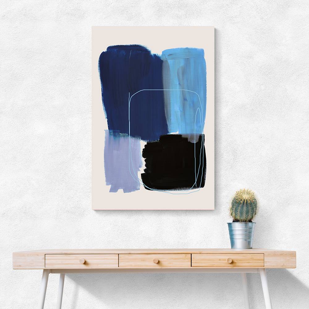 Abstract Brush Strokes 120x Wall Art