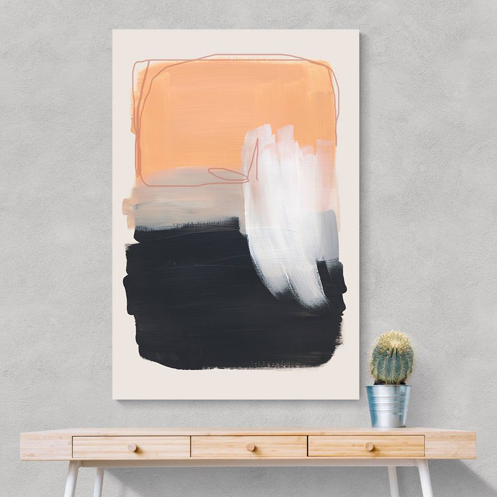 Abstract Brush Strokes 122 Wall Art