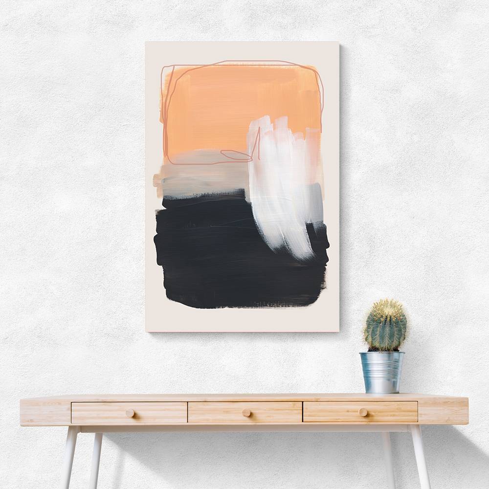 Abstract Brush Strokes 122 Wall Art