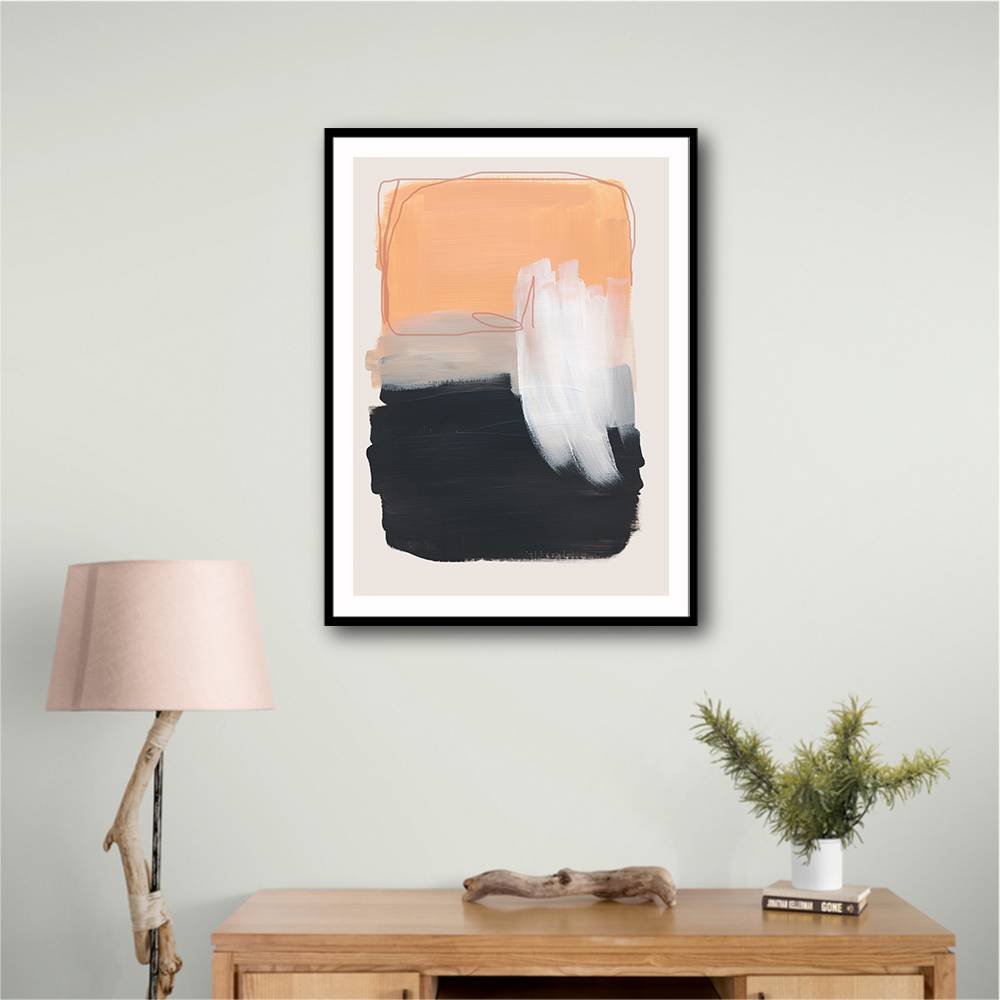 Abstract Brush Strokes 122 Wall Art