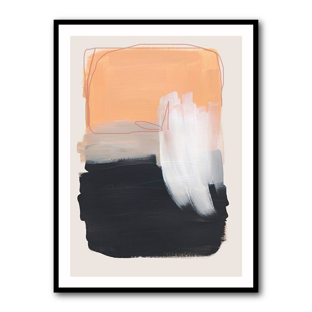 Abstract Brush Strokes 122 Wall Art