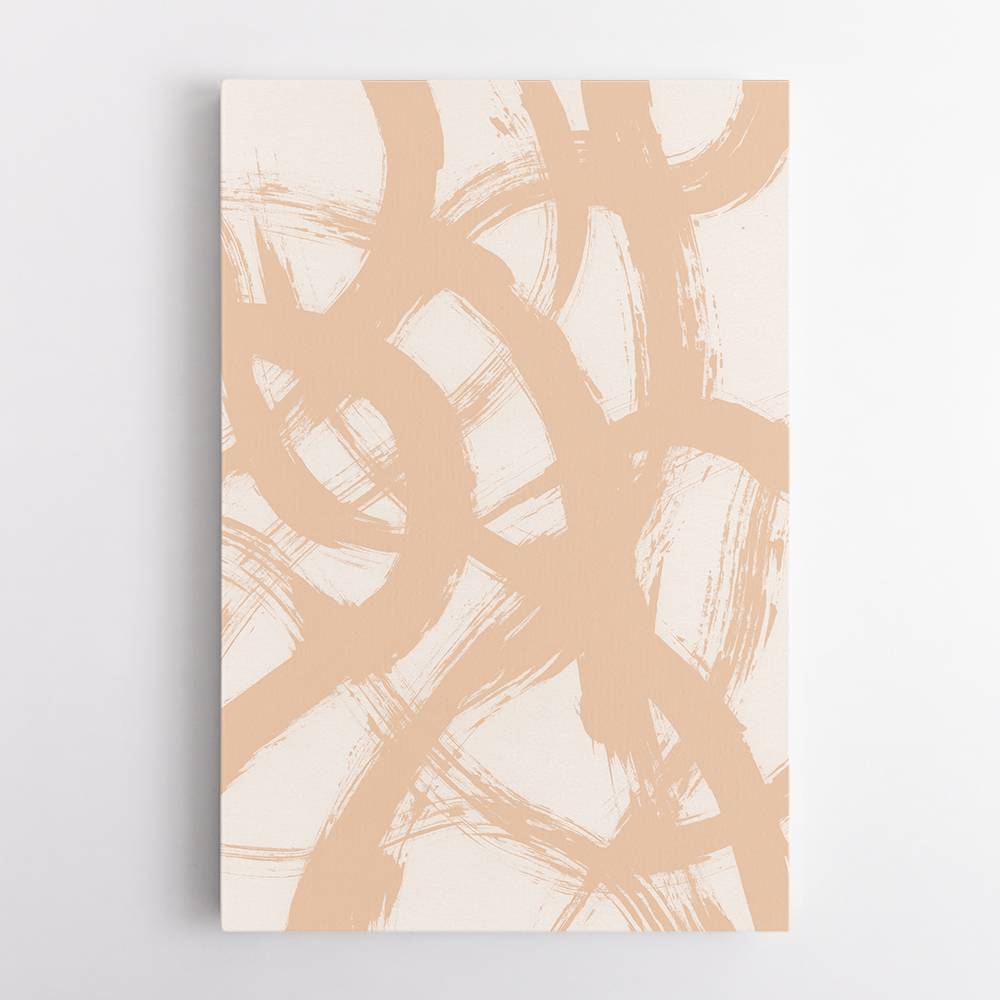 Abstract Brush Strokes 98B Wall Art