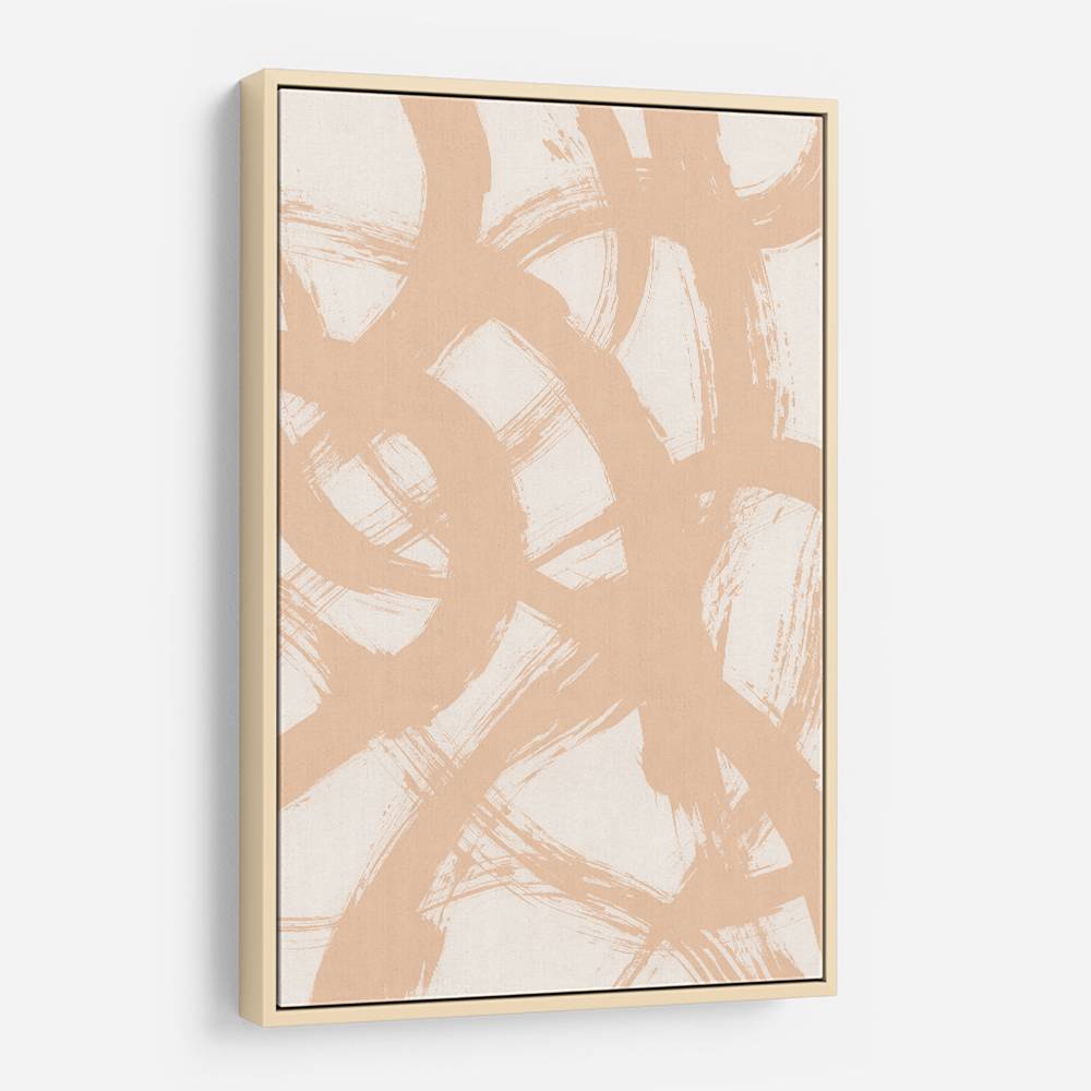 Abstract Brush Strokes 98B Wall Art