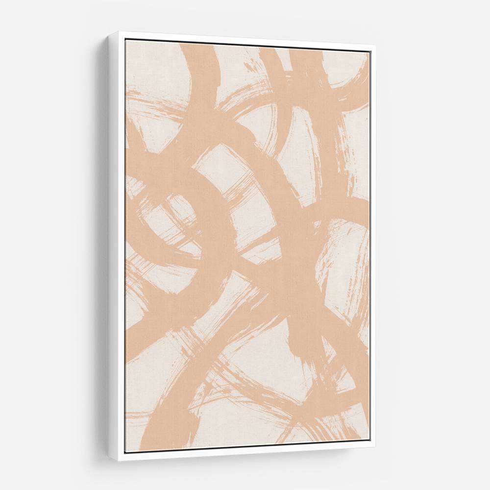 Abstract Brush Strokes 98B Wall Art