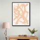 Abstract Brush Strokes 98B Wall Art