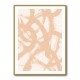 Abstract Brush Strokes 98B Wall Art