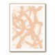 Abstract Brush Strokes 98B Wall Art