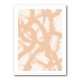 Abstract Brush Strokes 98B Wall Art