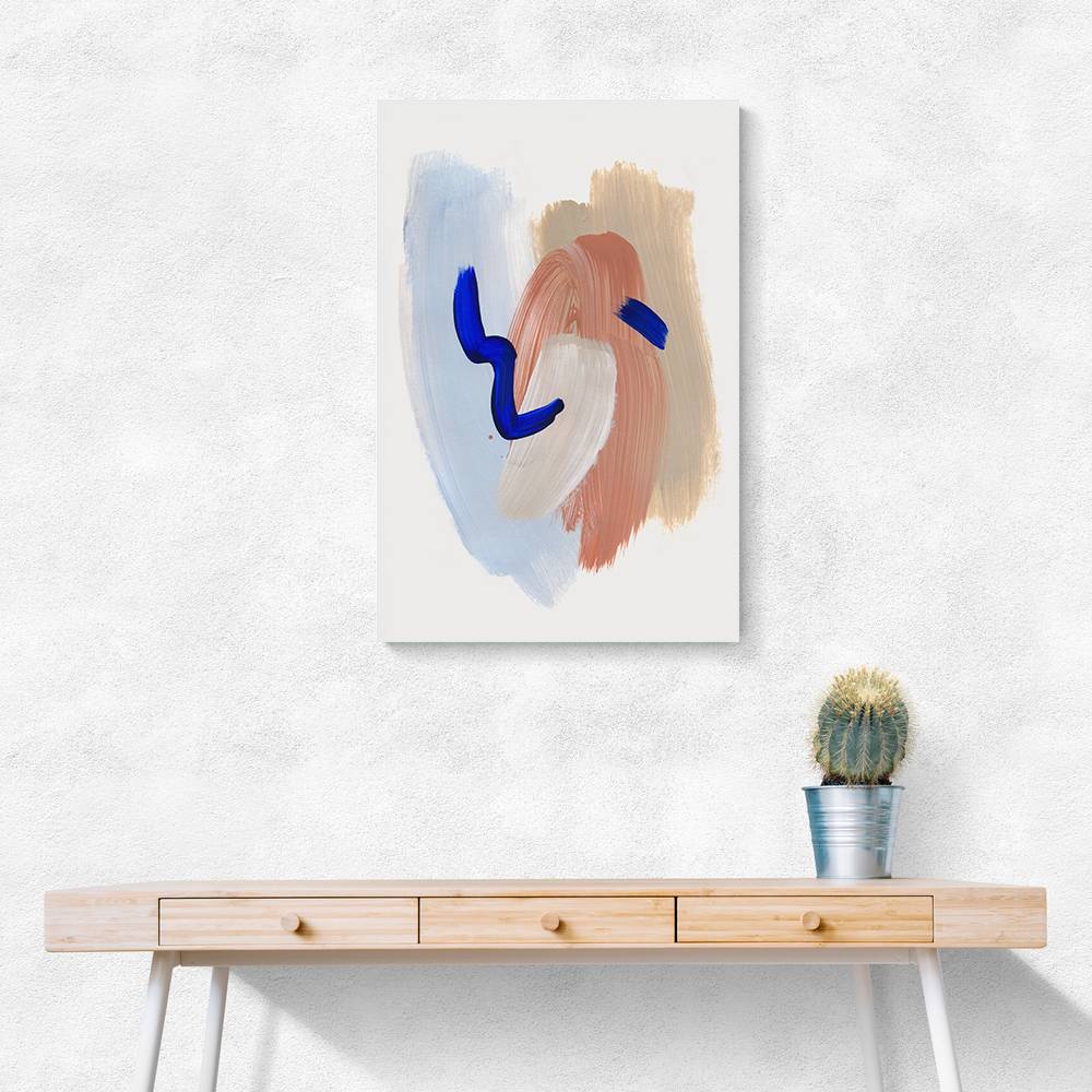 Abstract Brush Strokes 141 Wall Art