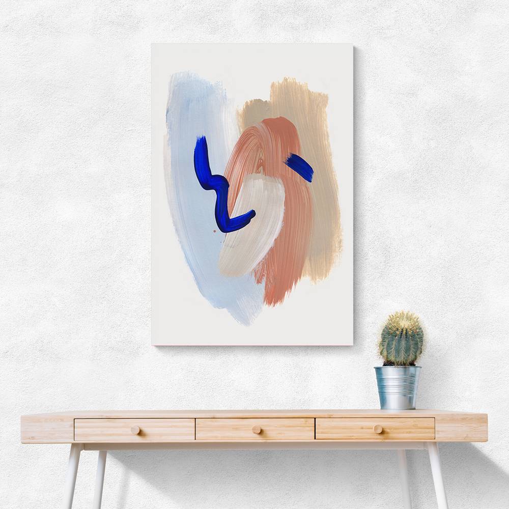 Abstract Brush Strokes 141 Wall Art