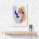 Abstract Brush Strokes 141 Wall Art