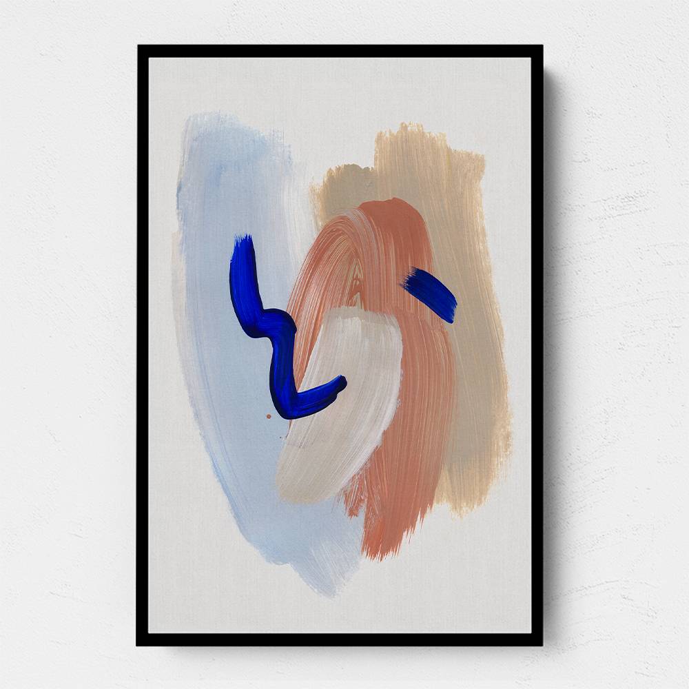 Abstract Brush Strokes 141 Wall Art