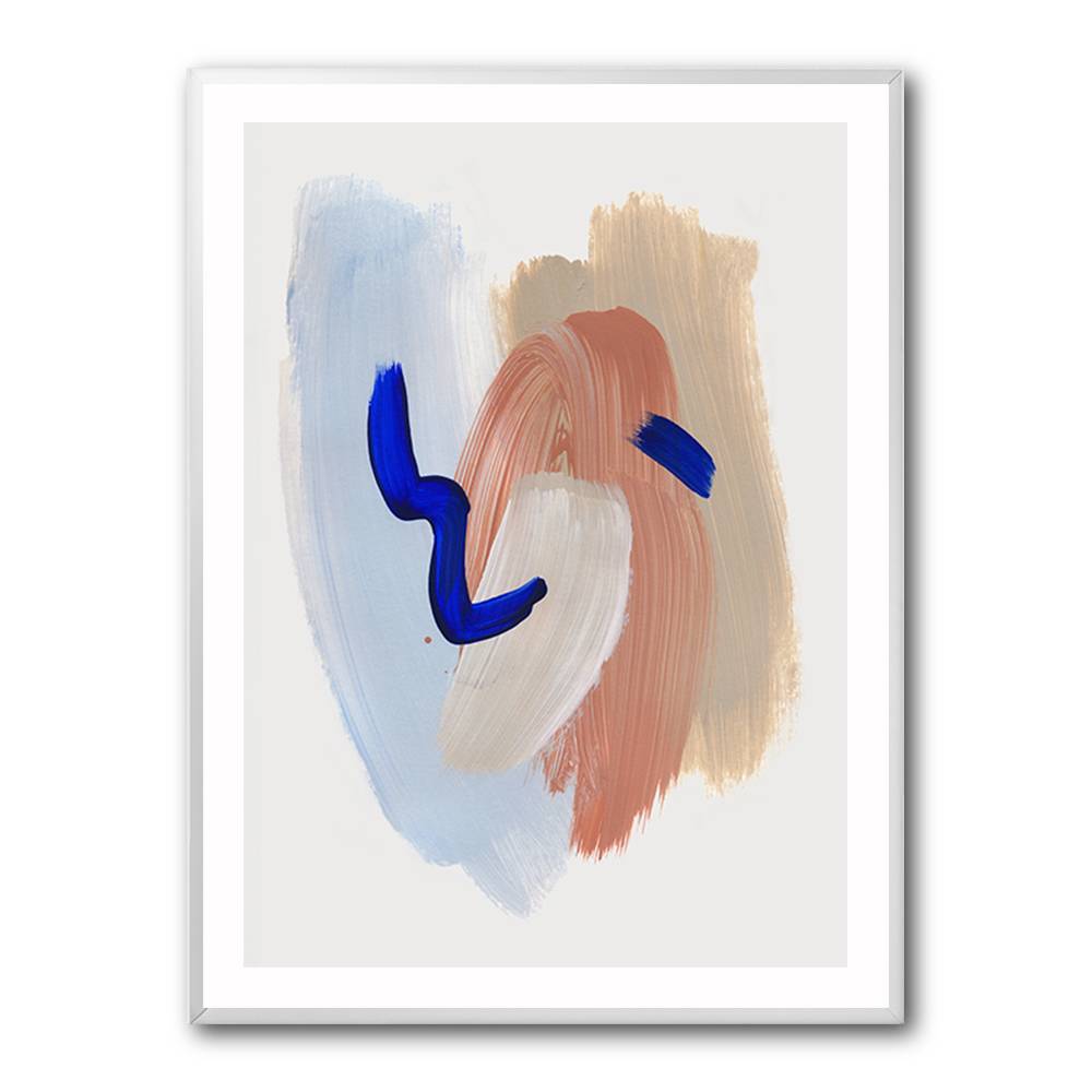 Abstract Brush Strokes 141 Wall Art