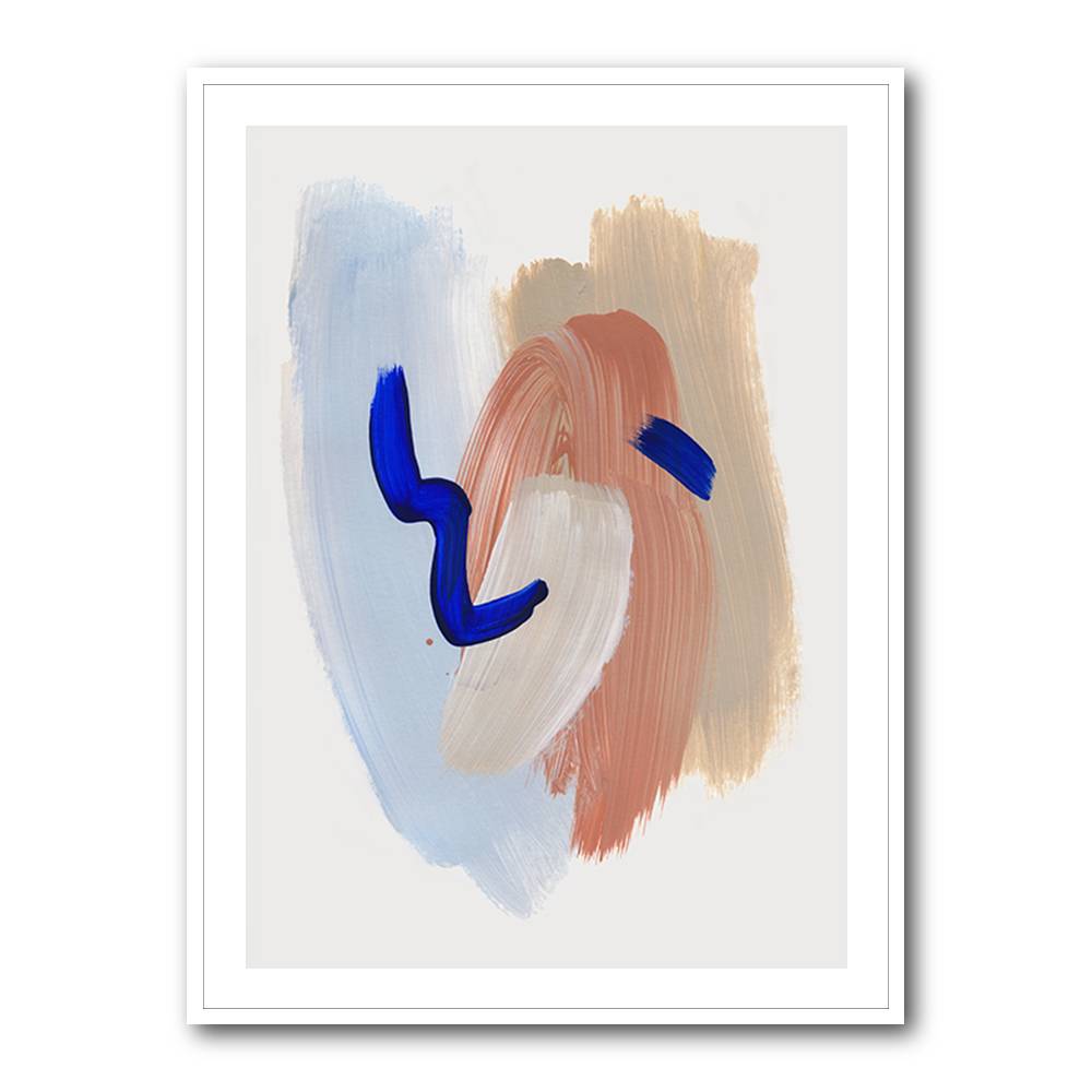 Abstract Brush Strokes 141 Wall Art