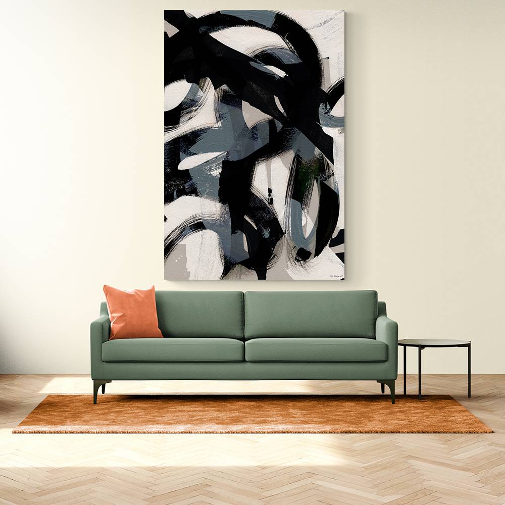 Abstract Brush Strokes 152 Wall Art