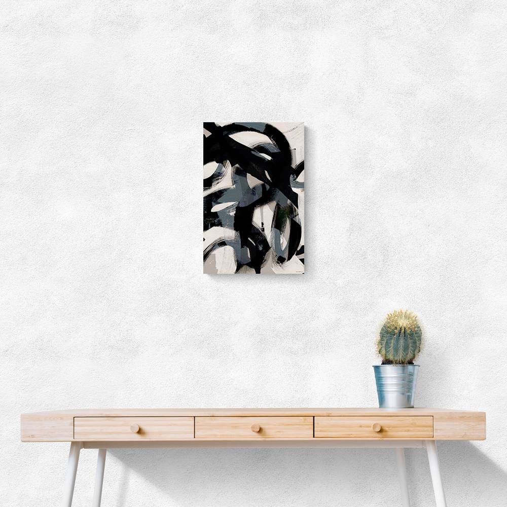 Abstract Brush Strokes 152 Wall Art