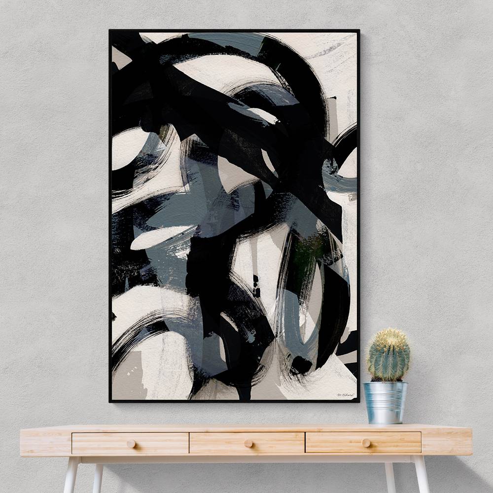 Abstract Brush Strokes 152 Wall Art