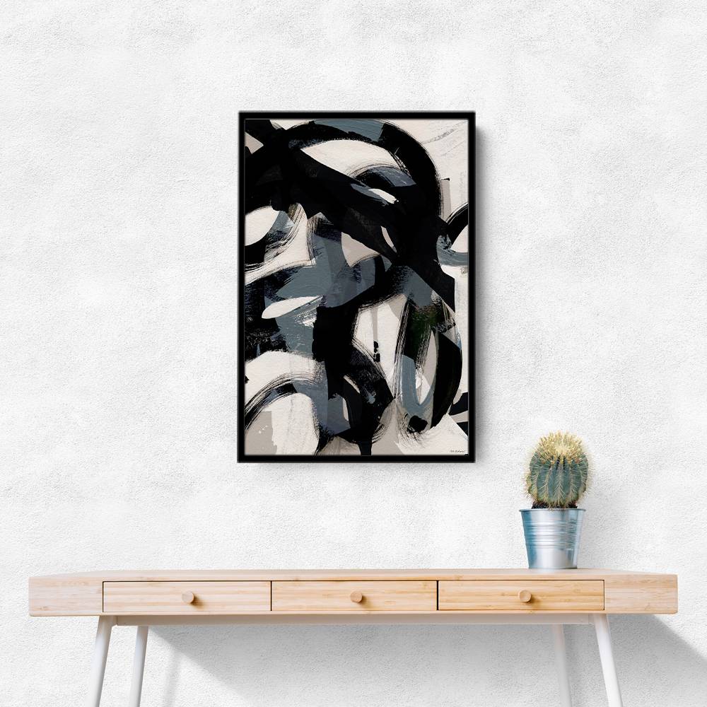 Abstract Brush Strokes 152 Wall Art