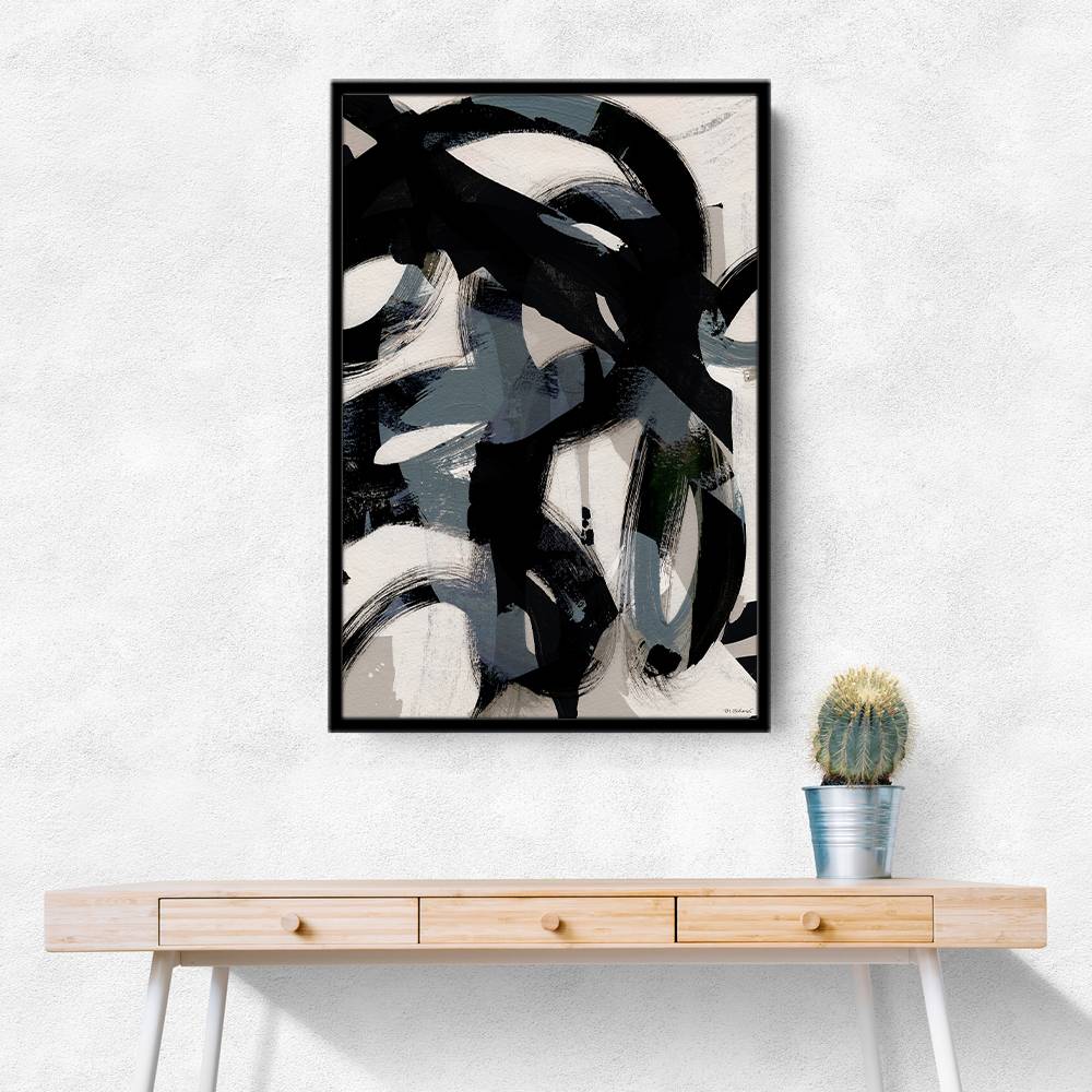 Abstract Brush Strokes 152 Wall Art