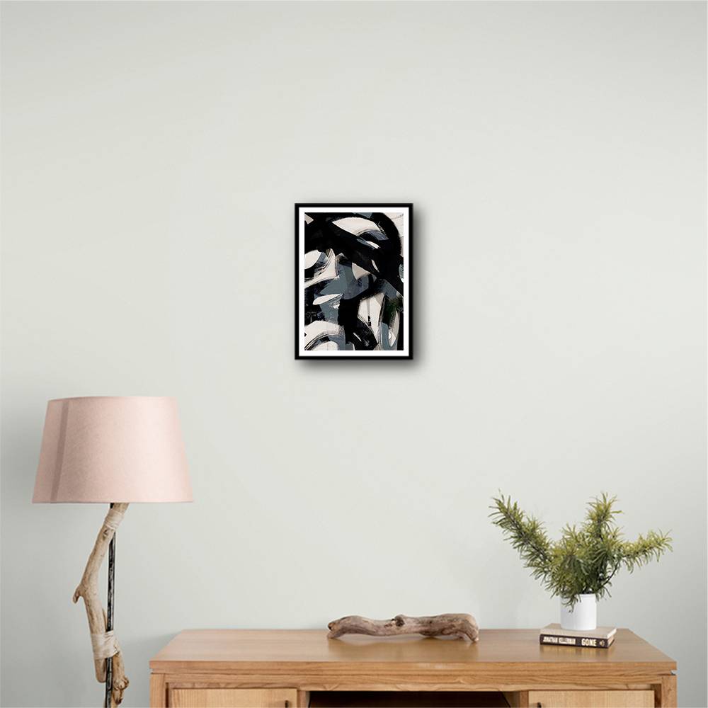 Abstract Brush Strokes 152 Wall Art