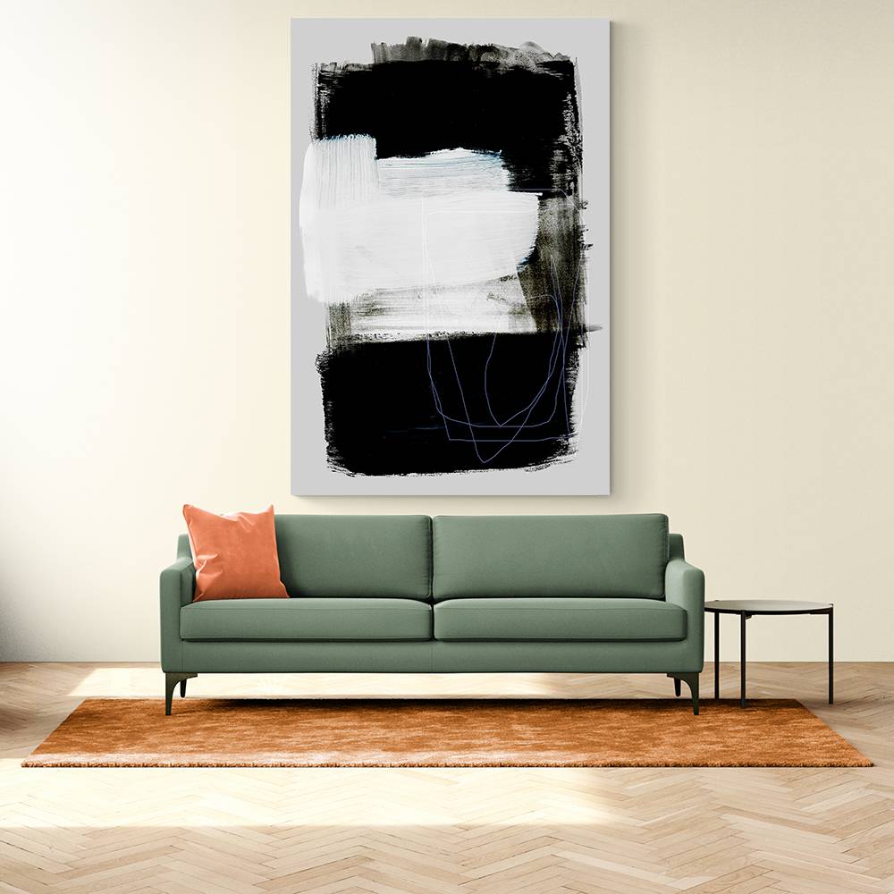 Abstract Brush Strokes 130 Wall Art