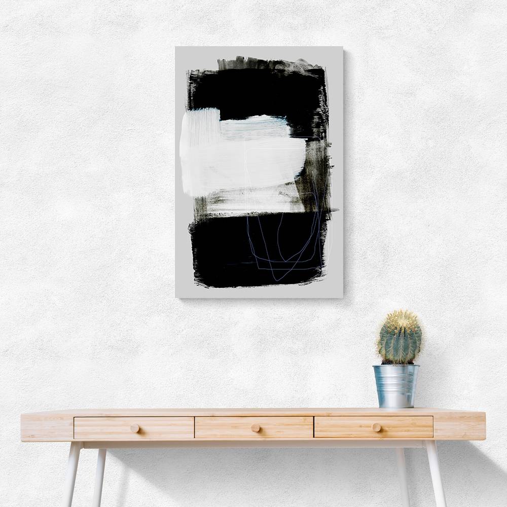 Abstract Brush Strokes 130 Wall Art