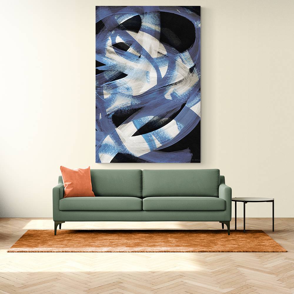 Abstract Brush Strokes 128 Wall Art