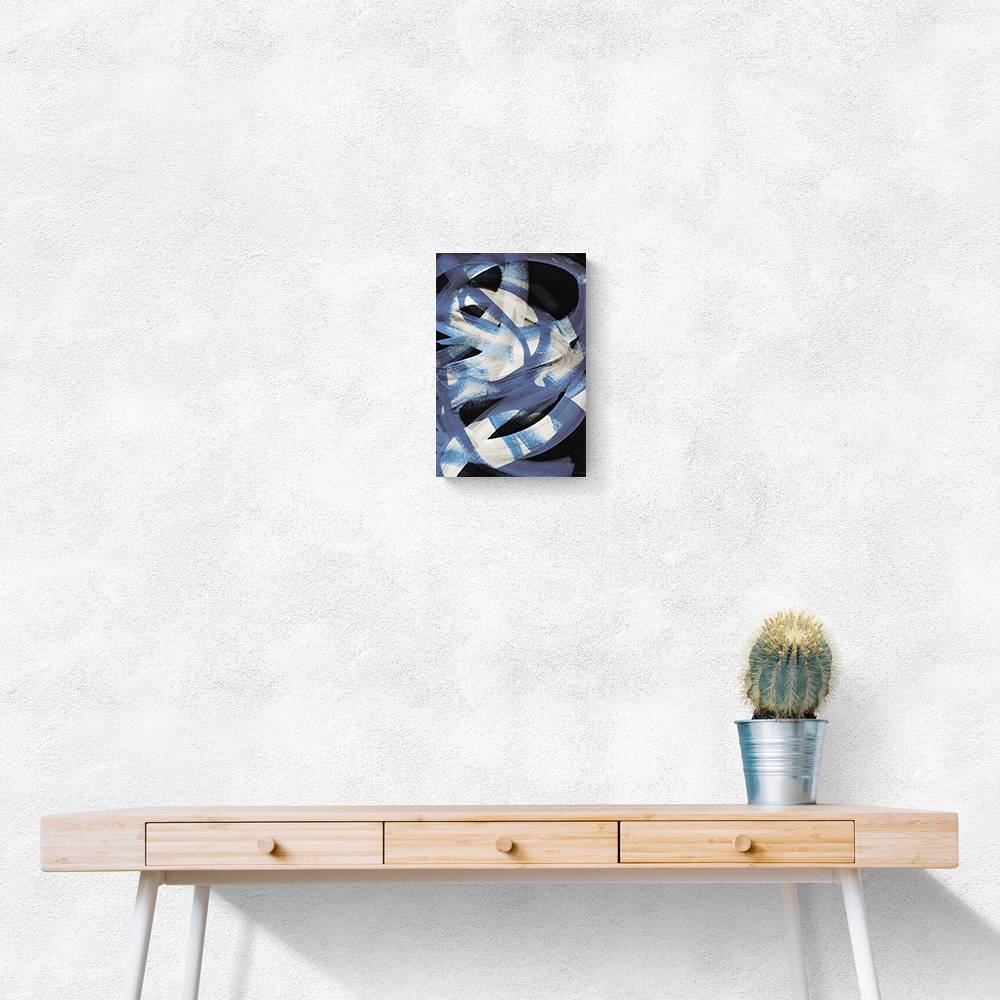 Abstract Brush Strokes 128 Wall Art