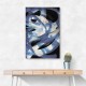 Abstract Brush Strokes 128 Wall Art