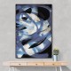 Abstract Brush Strokes 128 Wall Art